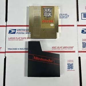 Legend of Zelda: 3 Screw (Nintendo NES Gold Cart W/sleeve - SAME DAY - WARRANTY - Picture 1 of 6