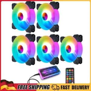 120-mm-RGB-Lüftergehäuse, herrlich leiser Kühler (5 Lüfter) - Bild 1 von 4
