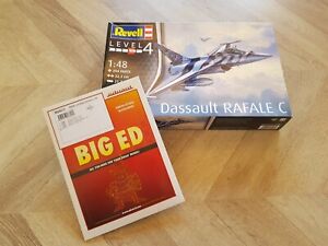 Maquette Dassault Rafale C Revell + kit Big Ed eduard neuf échelle 1/48 complet
