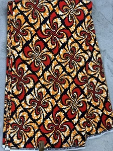 African Fabric - Ankara - 100% Cotton Fabric - African Material - Per Yard - Picture 1 of 3
