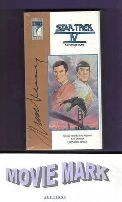 STAR TREK IV: THE VOYAGE HOME Paramount Home Video flip door box vhs W/S & BONUS - Image 1 of 4