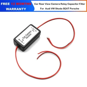 12V DC Car Reverse Camera Power Relay Capacitor Filter Rectifiers Kit New - Picture 1 of 5