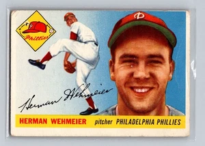 1955 Topps #29 Herman Wehmeier Lot65 - Bild 1 von 2