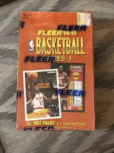 NUEVO SELLADO DE FÁBRICA - CAJA DE BALONCESTO FLEER SERIE 1 NBA 1994/95 36 PAQUETES - Imagen 1 de 5