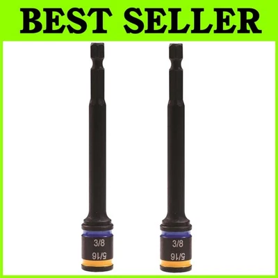 C-RHEX 5/16 & 3/8 SAE 4in Shaft 2Pk Hex Drivers - Image 1 of 3