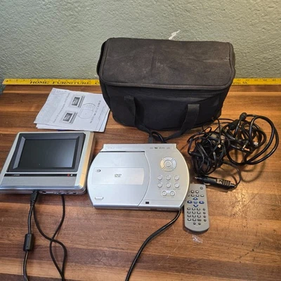 Venturer PVS 1960 Reproductor de DVD Portátil Monitores con Estuche/Cables/Remoto FUNCIONA Foto 1 de 4