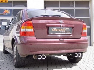 Fox Duplex Deportivo Opel Astra G Hatchback Año Fab. 98-04 Cada 2x80mm Con Sordo - Imagen 1 de 4