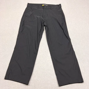 Eddie Bauer Hose Herren 33x26 schwarz Nylon Travex Wandern Performance Outdoor - Bild 1 von 9