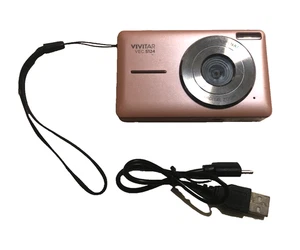 Vivitar VEC S124 44MP 16x Zoom 2,4" Digitalkamera in Pink VECS124-PNK Open Box - Bild 1 von 3