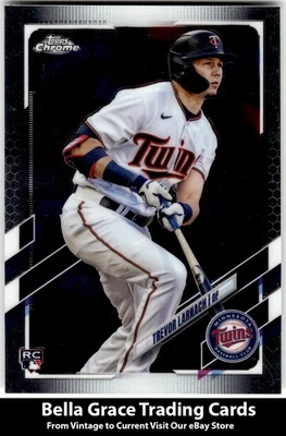 2021 Topps Chrome Update Trevor Larnach #USC69 Minnesota Twins Rookie MLB - Image 1 of 2