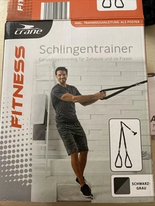 Schlingentrainer Suspension Expander Sling Band Schwarz Max. 125 kg Neu - Bild 1 von 8