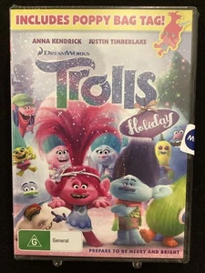 Trolls Holiday (Kendrick & Timberlake)  DVD Region 4 - FREE POSTAGE - VGC - 002 - Picture 1 of 2