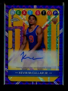 Topps NBA Basketball 2024-25 🏀Kevin McCullar Jr RC Auto #NSS-KM New York😎💎✨️ - Bild 1 von 2