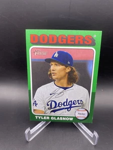 2024 Topps Heritage High Number #530 Tyler Glasnow Green Border - Picture 1 of 2