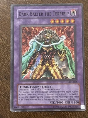 Dark Balter the Terrible LOD-002 Legacy of Darkness Unlimited Super Rare LP - Image 1 of 4