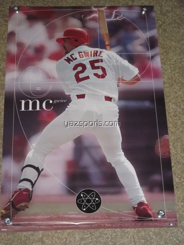 Mark McGwire St. Louis Cardinals Energy Poster Cover