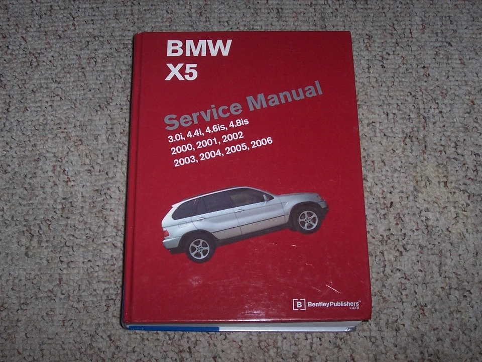 2002-2003 BMW X5 заводской магазин сервис ремонт руководство 3.0i 4.4i 4.6is - Изображение 1 из 1