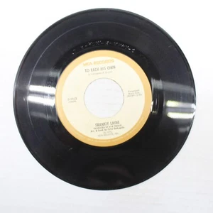 Frankie Laine To Each His Own / You Gave Me a Mountain 45 Vinyl Record VG - Foto 1 di 2
