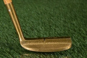 OTEY CRISMAN 38H HAND CRAFTER 35" BLADE PUTTER HICKORY WOODEN SHAFT ~ L@@K!! - Picture 1 of 7