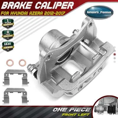 Pinza de freno de disco con soporte para Hyundai Azera 2012-2017 V6 3,3 L delantera izquierda izquierda derecha Foto 1 de 4