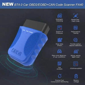 Phone Universal Auto Code Reader Car OBD2 Scanner Auto Fault Diagnostic Code Rea - Picture 1 of 6