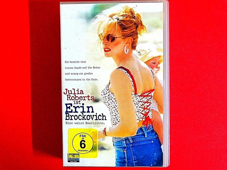 VHS-Video: Erin Brockovich * mit Julia Roberts * Z: sehr gut * gebraucht - Bild 1 von 1