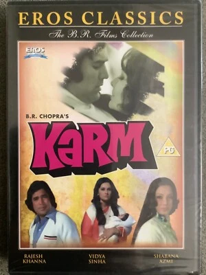 Karm - *Rajesh Khanna *Vidya Sinha *Shabana Azmi Bollywood DVD - Image 1 of 2