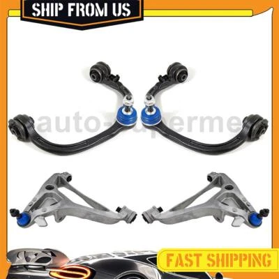 Brazo de control 4x para Lincoln Navigator 2005-2006 con rótula delantera superior inferior Foto 1 de 4