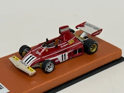 1/43 Ferrari 312 B3 from 1975 F1 Season of Clay Regazzoni Leather base JPN157 - Image 1 of 4