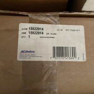 OEM # 15922914 GM AC DELCO OEM new POWER WINDOW MOTOR + REGULATOR DRIVER - Picture 1 of 2
