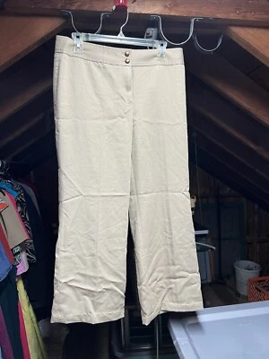 Pantalones de vestir informales elásticos en esquina, talla 8 Foto 1 de 3