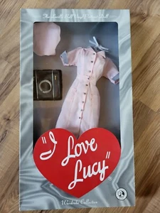 Vestido rosa Franklin Mint I Love Lucy colección armario cambio de trabajo - Imagen 1 de 3