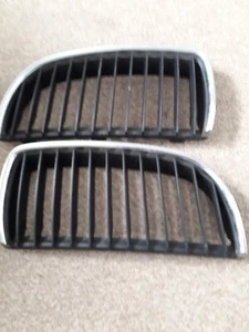BMW Genuine Chrome Kidney Grills E90/91 2005/2010 - Picture 1 of 2