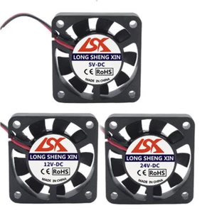 1PC 4010 5V 12V 24V 4CM CPU Graphics Cooler Notebook Computer Laptop Mute Fan_wf - Photo 1/15