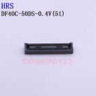 10PCSx DF40C-50DS-0.4V(51) HRS  ,P=0.4mm Connectors #E10