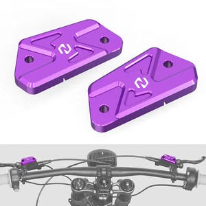 CNC Vorne Hinten Bremsflüssigkeitsbehälterdeckel Für Surron light bee S X L1E - Picture 1 of 10