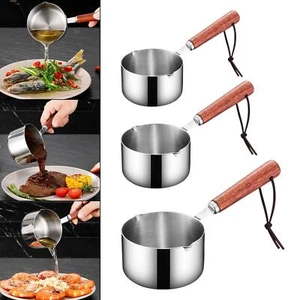 304 Stainless Steel Small Saucepan Small Cookware Nonstick for RV Travel - Picture 1 of 10