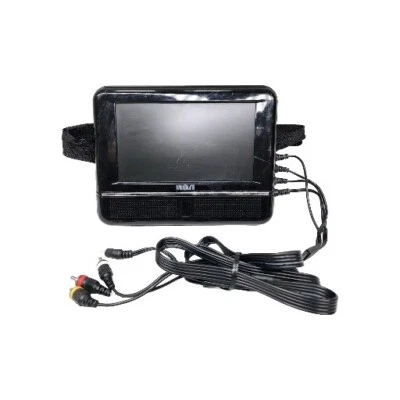 Портативный DVD-плеер RCA DRC69702 7 дюймов с двумя экранами и шнурами - Изображение 1 из 4