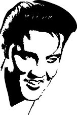 Autoaufkleber - Porträt Elvis Presley  Höhe 20 cm!!-Diverse Farben Art. 926