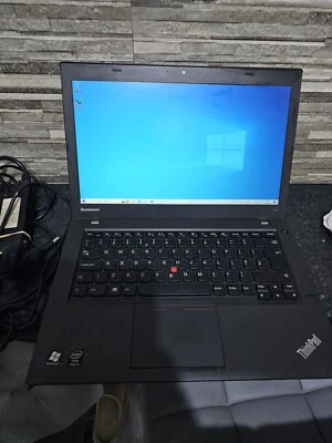 J1569 Lenovo Thinkpad T440 Core i5-4300U 4GB Ram 500gb  Windows 10 Webcam Laptop - Image 1 of 4