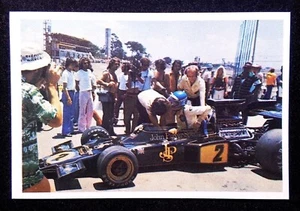 RONNIE PETERSON ~ LOTUS 72E ✱ Rare Vintage Sticker Portugal F1 Formula 1 ~ 1976 - Picture 1 of 5