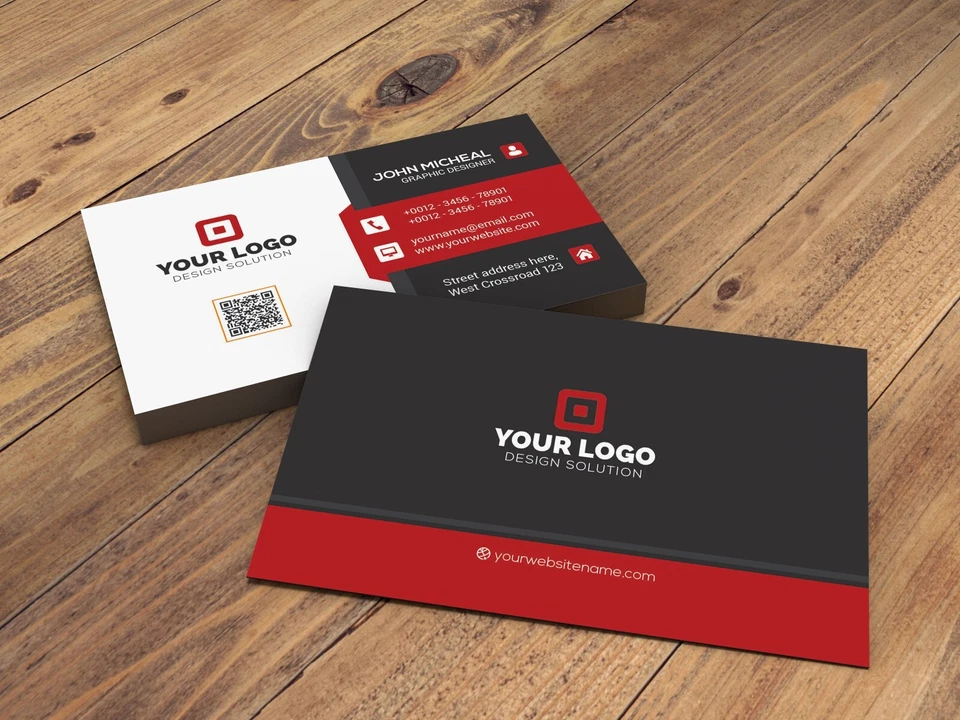 Business Card Full Color Single &Double Sides Custom Cards - Image 1 of 1