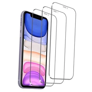  3 Pack for iPhone 11 Screen Protector Tempered Glass, [Military Grade  - Picture 1 of 7
