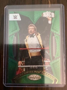 2023 Panini Chronicles WWE - Certified Green #207 Ted DiBiase /75 - Picture 1 of 5