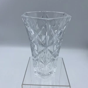 Vintage Cristal D'Arques-Durand France Lead Crystal 5" Bud Vase Sully Pattern - Picture 1 of 9