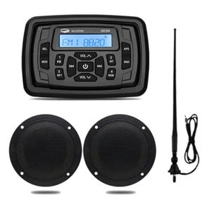 Boot Radio Stereo Bluetooth Audio Empfänger und 4 Zoll Sprecher und Antenne - Bild 1 von 12