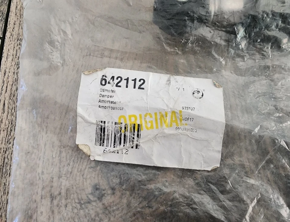 642112 Genuino BOSCH WAHER AMORTIGUADOR OEM NUEVO 00642112 Foto 1 de 3