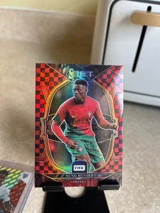 Nuno Mendes select fifa 2022-2023 red/black checkerboard terrace prism. SSP. - Picture 1 of 3