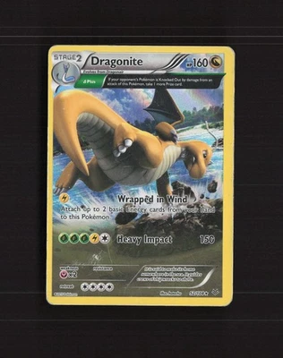 Dragonite 52/108 Roaring Skies Full Art Holo Rare Holo Pokemon Card DMG - Image 1 of 4