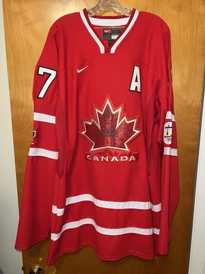 Camiseta roja Sidney Crosby Nike Team Canadá Hockey Vancouver 2010 Juegos Olímpicos 3XL nueva Foto 1 de 4